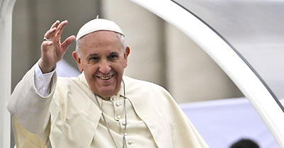 Official Schedule for Pope Francis Visit To The United States