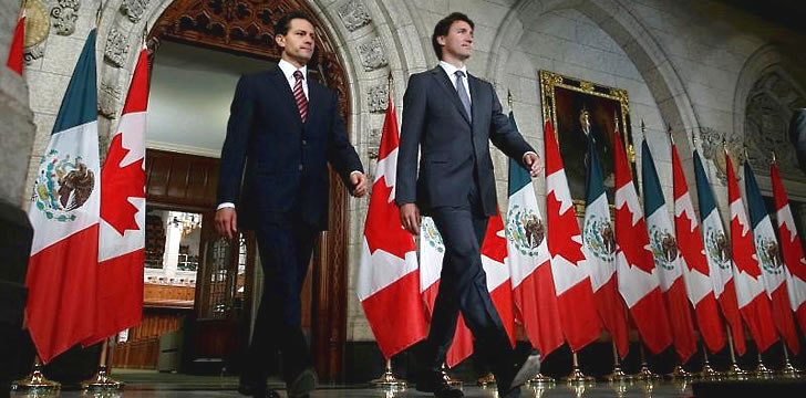 Canada, Mexico move to improve ties as U.S. election looms