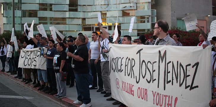 Boyle Heights demands justice for Chicano teen killed by LAPD