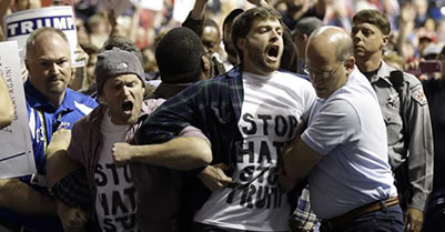 I yelled ‘Black lives matter!’ at a Trump rally. This is what happened next