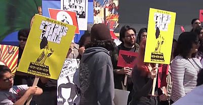 East San Jose protest for restoration of 'Mural De la Raza'