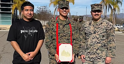 Narcisco Barranco, father of three marines beaten by ICE