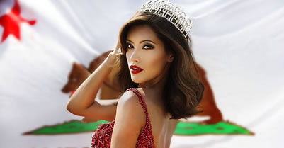 Palestinian-Latina-American Sofia Hanan's Run For Miss California