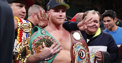 Canelo Alvarez knocks out Sergey Kovalev in 11th round to win belt in fourth division